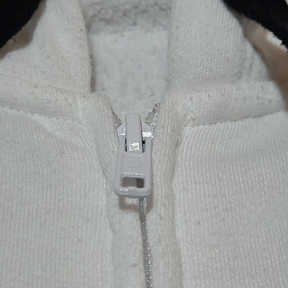 VS PINK 2021 RAINBOW GRADIENT LOGO FULL-ZIP HOODIE SWEATSHIRT - Picture 4 of 14